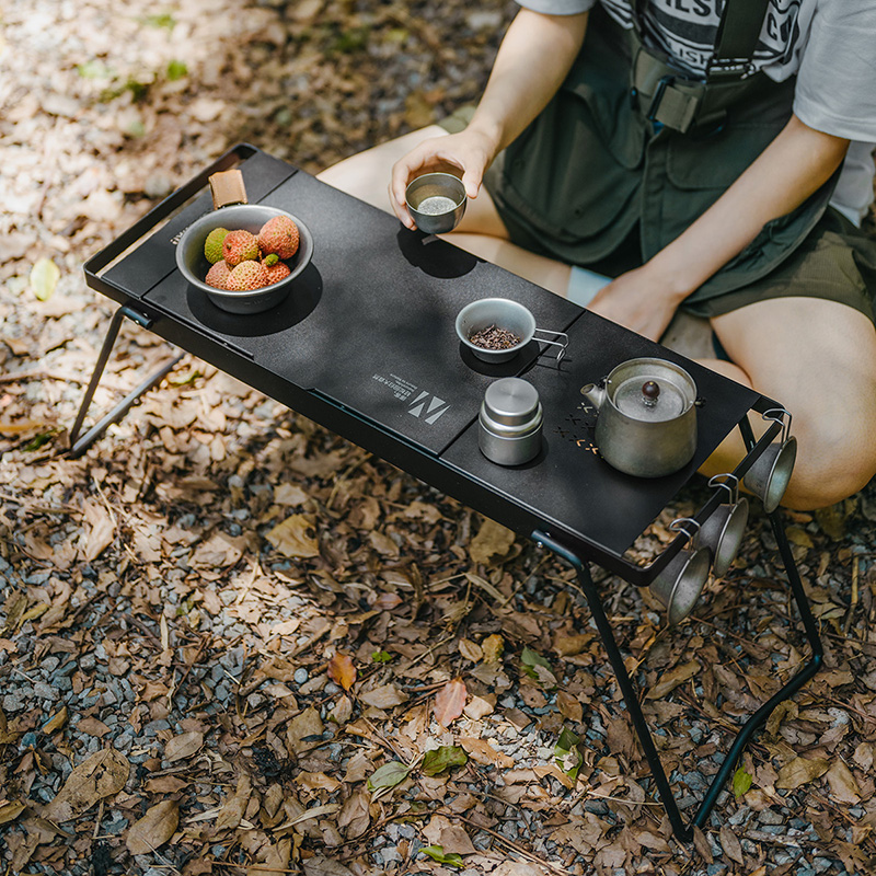 Naturehike cestovný skladací gril so stolíkom 2v1 - 3,5 kg